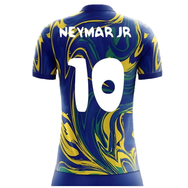 2025-2026 Brazil Away Concept Shirt (Neymar Jr 10) - Kids-SoccerKits Hub | Buy Soccer Jerseys Online